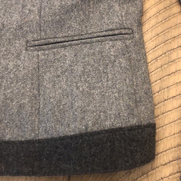 Sasson Vintage 80’s wool blend cropped blazer 8/9 gray - Picture 4 of 10